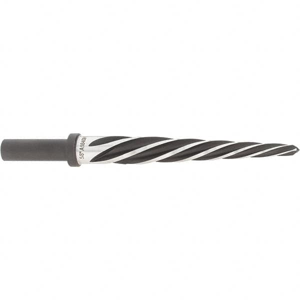 Alvord Polk - 5/8" Reamer Diam, 1/2" Diam Straight Shank, 4-7/8" Flute, Construction Reamer - Top Tool & Supply