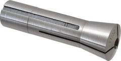 Interstate - 11/32 Inch Steel R8 Collet - 7/16-20 Drawbar Thread, 0.0007 Inch TIR - Exact Industrial Supply