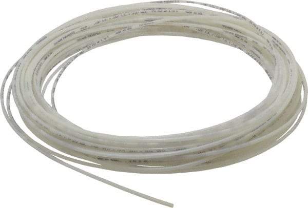 Coilhose Pneumatics - 3/32" ID x 1/8" OD, 100' Long, Nylon Tube - Natural, 225 Max psi, -60 to 200°F - Top Tool & Supply