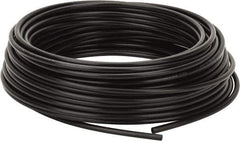 Coilhose Pneumatics - 0.17" ID x 1/4" OD, 100' Long, Polyethylene Tube - Black, 173 Max psi, -60 to 200°F - Top Tool & Supply