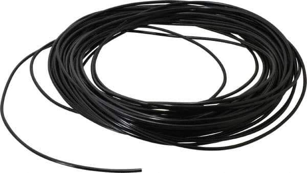 Coilhose Pneumatics - 0.093" ID x 5/32" OD, 100' Long, Polyurethane Tube - Black, 176 Max psi, -60 to 200°F - Top Tool & Supply