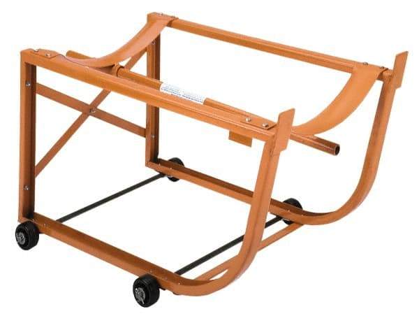 Wesco Industrial Products - 600 Lb Load Capacity, Tilting Drum Cradle - 19-1/2" Wide x 15" High - Top Tool & Supply