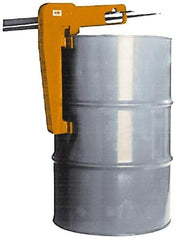 Made in USA - 3,000 Lb Load Capacity, 55 Gal Drum Lifter - For 55 Gal Drums - Top Tool & Supply