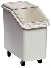 Rubbermaid - 2.8 Cu Ft, Structural Foam Mobile Storage Bin - 13-1/8" Wide x 29-1/4" Long x 28" High - Top Tool & Supply