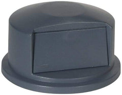 Rubbermaid - Round Lid for Use with 32 Gal Round Trash Cans - Gray, Polyethylene, For 2632 Brute Trash Cans - Top Tool & Supply