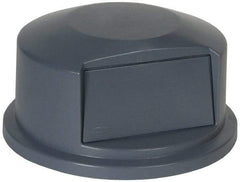 Rubbermaid - Round Lid for Use with 44 Gal Round Trash Cans - Gray, Polyethylene, For 2643 Brute Trash Cans - Top Tool & Supply