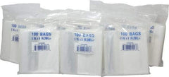 Value Collection - 5 x 8", 2 mil Self-Seal Polybags - Regular-Duty with White Marking Block - Top Tool & Supply