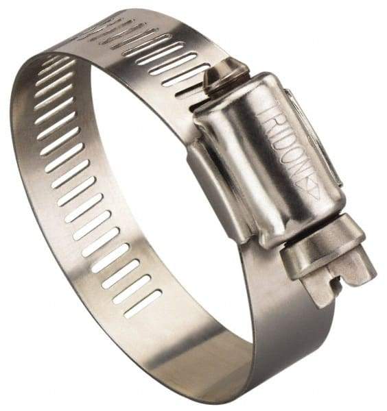 IDEAL TRIDON - SAE Size 116, 5-3/4 to 7-3/4" Diam, Stainless Steel Worm Drive Clamp - 1/2" Wide, Material Grade 201/305, Series 620 - Top Tool & Supply