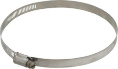 IDEAL TRIDON - SAE Size 88, 4-1/16 to 6" Diam, Stainless Steel Worm Drive Clamp - 1/2" Wide, Material Grade 201/305, Series 620 - Top Tool & Supply