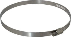 IDEAL TRIDON - SAE Size 104, 5 to 7" Diam, Stainless Steel Worm Drive Clamp - 1/2" Wide, Material Grade 201/305, Series 620 - Top Tool & Supply