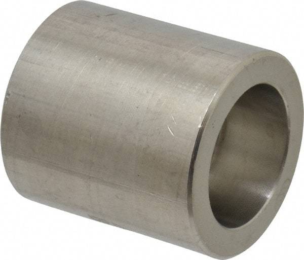 Merit Brass - 1/2" Grade 304 Stainless Steel Pipe Coupling - Socket Weld x Socket Weld End Connections, 3,000 psi - Top Tool & Supply