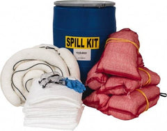 PRO-SAFE - Oil Only Spill Kit - 55 Gal Polyethylene Drum - Top Tool & Supply