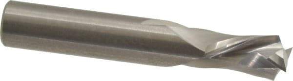 Onsrud - 1/2" Cutting Diam x 7/8" Length of Cut, 2 Flute, Compression Spiral Router Bit - Uncoated, Right Hand Cut, Solid Carbide, 3" OAL x 1/2" Shank Diam, Double Edge, 30° Helix Angle - Top Tool & Supply