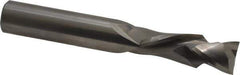 Onsrud - 1/2" Cutting Diam x 1-3/8" Length of Cut, 2 Flute, Compression Spiral Router Bit - Uncoated, Right Hand Cut, Solid Carbide, 3-1/2" OAL x 1/2" Shank Diam, Double Edge, 30° Helix Angle - Top Tool & Supply