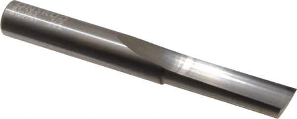 Onsrud - 1/2" Diam, 1/2" Shank Diam, 1-5/8" Length of Cut, 1 Flute Single Edge Straight Router Bit - 4" Overall Length, Right Hand Cut, Solid Carbide - Top Tool & Supply