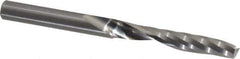 Onsrud - 1/4" Cutting Diam x 1-1/2" Length of Cut, 1 Flute, Upcut Spiral Router Bit - Uncoated, Right Hand Cut, Solid Carbide, 3" OAL x 1/4" Shank Diam, Single Edge, 21° Helix Angle - Top Tool & Supply