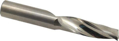 Onsrud - 1/2" Cutting Diam x 1-5/8" Length of Cut, 1 Flute, Upcut Spiral Router Bit - Uncoated, Right Hand Cut, Solid Carbide, 3-1/2" OAL x 1/2" Shank Diam, Single Edge, 21° Helix Angle - Top Tool & Supply