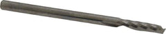 Onsrud - 1/8" Cutting Diam x 1/2" Length of Cut, 1 Flute, Upcut Spiral Router Bit - Uncoated, Right Hand Cut, Solid Carbide, 2" OAL x 1/8" Shank Diam, Single Edge, 21° Helix Angle - Top Tool & Supply