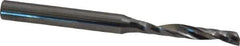 Onsrud - 3/16" Cutting Diam x 1-1/4" Length of Cut, 1 Flute, Upcut Spiral Router Bit - Uncoated, Right Hand Cut, Solid Carbide, 3" OAL x 1/4" Shank Diam, Single Edge, 21° Helix Angle - Top Tool & Supply