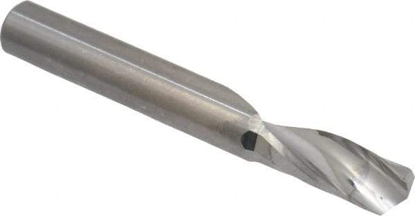 Onsrud - 1/4" Cutting Diam x 5/8" Length of Cut, 1 Flute, Upcut Spiral Router Bit - Uncoated, Right Hand Cut, Solid Carbide, 2" OAL x 1/4" Shank Diam, Single Edge - Top Tool & Supply