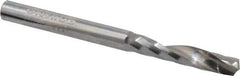 Onsrud - 1/4" Cutting Diam x 1-1/4" Length of Cut, 1 Flute, Upcut Spiral Router Bit - Uncoated, Right Hand Cut, Solid Carbide, 3" OAL x 1/4" Shank Diam, Single Edge - Top Tool & Supply