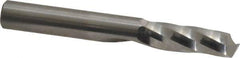 Onsrud - 3/8" Cutting Diam x 1-1/8" Length of Cut, 1 Flute, Upcut Spiral Router Bit - Uncoated, Right Hand Cut, Solid Carbide, 3" OAL x 3/8" Shank Diam, Single Edge - Top Tool & Supply