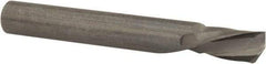 Onsrud - 1/4" Cutting Diam x 3/8" Length of Cut, 1 Flute, Downcut Spiral Router Bit - Uncoated, Right Hand Cut, Solid Carbide, 2" OAL x 1/4" Shank Diam, Single Edge, 21° Helix Angle - Top Tool & Supply