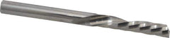 Onsrud - 1/4" Cutting Diam x 1-1/4" Length of Cut, 1 Flute, Downcut Spiral Router Bit - Uncoated, Right Hand Cut, Solid Carbide, 3" OAL x 1/4" Shank Diam, Single Edge, 21° Helix Angle - Top Tool & Supply