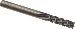 Onsrud - 3/16" Cut Diam, 3/16" Shank Diam, Cylinder Head Fluted Cut Burr - Carbide, Flat End, 5/8" LOC, 2" OAL - Top Tool & Supply