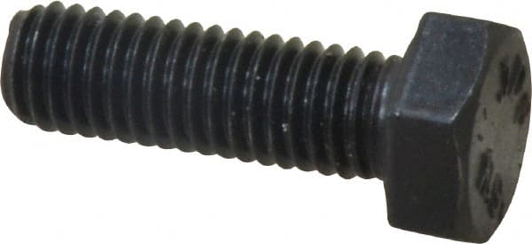 Value Collection - M8x1.25mm Metric Coarse, 25mm Length Under Head Hex Head Cap Screw - Top Tool & Supply