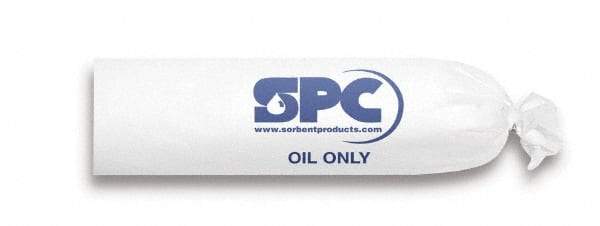 Brady SPC Sorbents - 12 Gal, 8' Long, 3" Diam, Polypropylene Sock - Oil Only - Top Tool & Supply