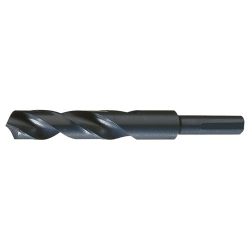 15/16 RHS / RHC HSS 118 Degree Split Point 1/2″ Reduced Shank Silver & Deming Drill - Steam Oxide - Exact Industrial Supply