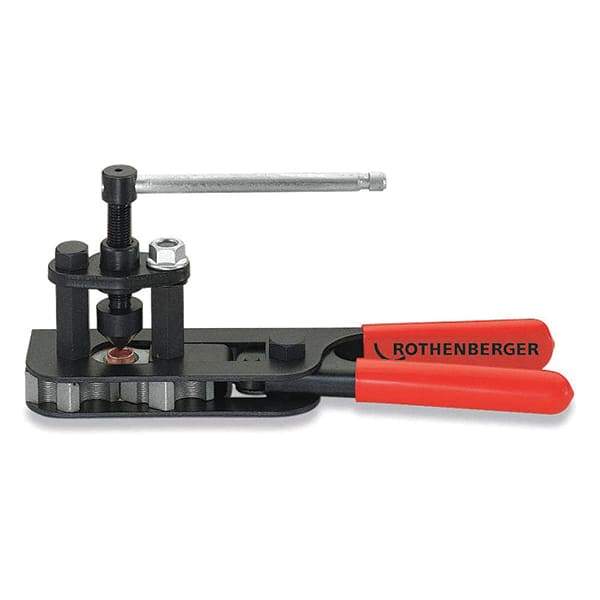 Rothenberger - Flaring Tools & Tube Expanders Type: 45 Flaring Tool Maximum Pipe Capacity (Inch): 3/16 - Top Tool & Supply