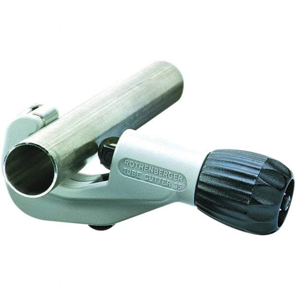 Rothenberger - 1/4" to 1-3/8" Pipe Capacity, Tube Cutter - Cuts Stainless Steel, 6" OAL - Top Tool & Supply