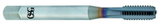 1-8 Dia. - H3 - 5 FL - VC10- TiCN - Bottoming - Straight Flute Tap - Top Tool & Supply