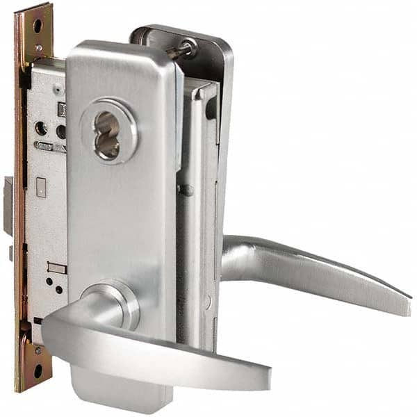 Best - Office Lever Lockset for 1-3/4" Thick Doors - Top Tool & Supply