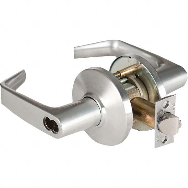 Best - Entrance Lever Lockset for 1-3/4 to 2-1/4" Thick Doors - Top Tool & Supply