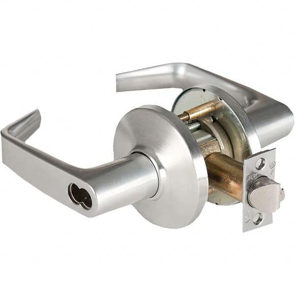 Best - Storeroom Lever Lockset for 1-3/4 to 2-1/4" Thick Doors - Top Tool & Supply