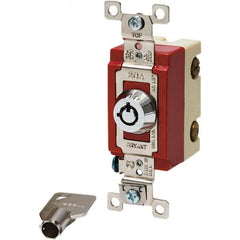 Bryant Electric - Key Switches Switch Type: 4 Tumbler Switch Sequence: On-Off - Top Tool & Supply