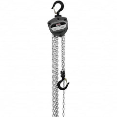 Jet - 500 Lb Capacity, 60' Lift Height, Manual Chain Hoist - Top Tool & Supply