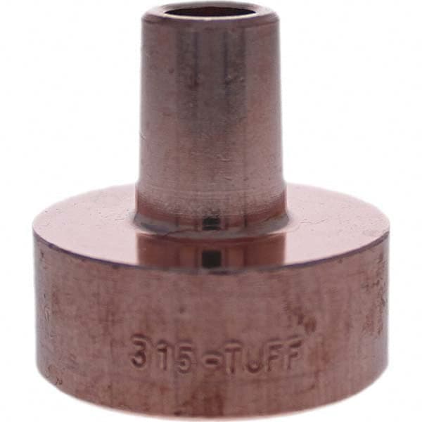 Tuffaloy - Spot Welder Tips For Use With: 5RW Electrode Holder Type: Backup Electrode Round Face - Top Tool & Supply