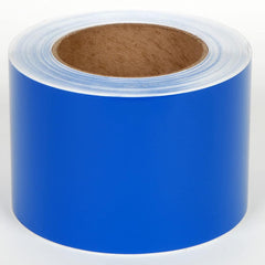 Cobra Systems - Labels, Ribbons & Tapes; Type: Vinyl Tape ; Color: Blue ; For Use With: VNM8 ; Width (Inch): 4 ; Length (Feet): 150 ; Material: Vinyl - Exact Industrial Supply