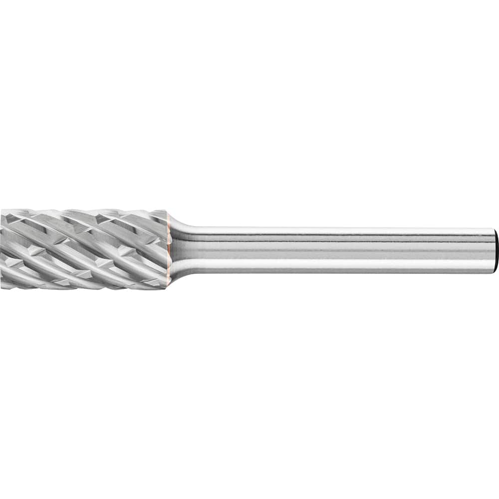 PFERD - SA-3, 3/8" Cut Diam, 1/4" Shank Diam, Carbide No End Cut Cylinder Burr - Exact Industrial Supply