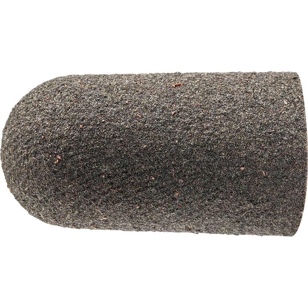 PFERD - Cones & Plugs; Abrasive Material: Aluminum Oxide ; Grit: 150 ; Grade: Coarse/Medium/Very Fine ; Wheel Type Number Code: 17R ; Arbor Hole Thread Size: 1/4 ; Shape: L-Shape - Exact Industrial Supply