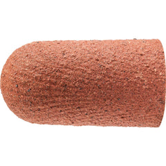 PFERD - Cones & Plugs; Abrasive Material: Aluminum Oxide ; Grit: 280 ; Grade: Coarse/Medium/Very Fine ; Wheel Type Number Code: 17 ; Arbor Hole Thread Size: 1/4 ; Shape: L-Shape - Exact Industrial Supply