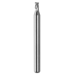 Micro Drill Bit: 0.1122″ Dia, 130 °, Solid Carbide AlTiN Finish, RH Cut, Spiral Flute, Straight-Cylindrical Shank