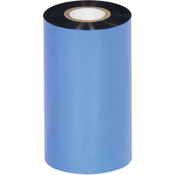 Value Collection - 4.33" x 984' Black Wax/Resin Thermal Transfer Ribbon - Top Tool & Supply