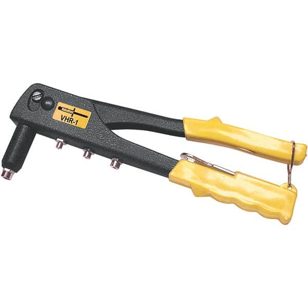 Marson - Hand Riveters Type: Hand Riveter Rivet Capacity Range (Inch): 5/32 - 3/16 - Top Tool & Supply