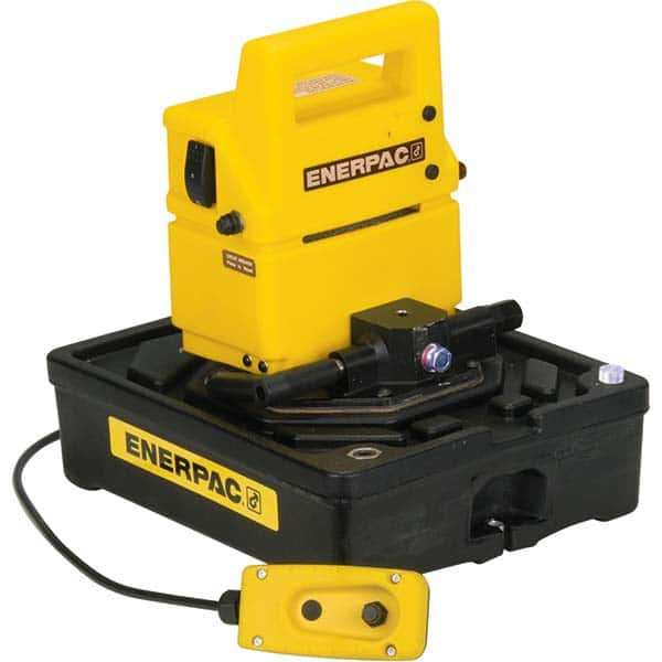 Enerpac - Power Hydraulic Pumps & Jacks Type: Electric Pressure Rating (psi): 5000 - Top Tool & Supply