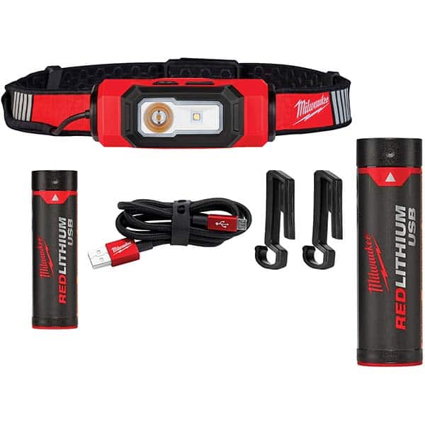 Milwaukee Tool - Flashlights Type: Hands-Free Bulb Type: LED - Top Tool & Supply